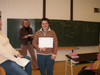 Odovzdávanie certifikátov DELF/DALF - Barbara Eydely, 15. 11. 2007